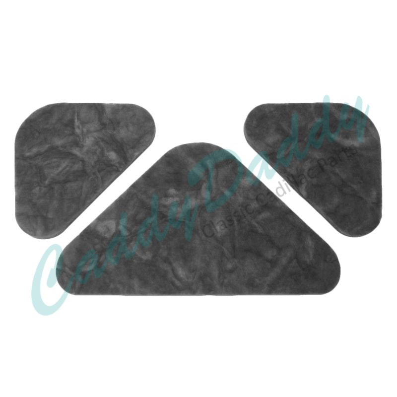1958 Cadillac Fiberglass Hood Insulation Pad Set (3 Pieces) REPRODUCTION Free Shipping In The USA