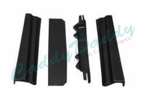 1980 1981 1982 1983 1984 1985 1986 1987 1988 1989 1990 1991 1992 Cadillac Deville & Fleetwood Fiberglass Rear Trunk & License Plate Body Filler Kit 4 Pieces REPRODUCTION Free Shipping In The USA
