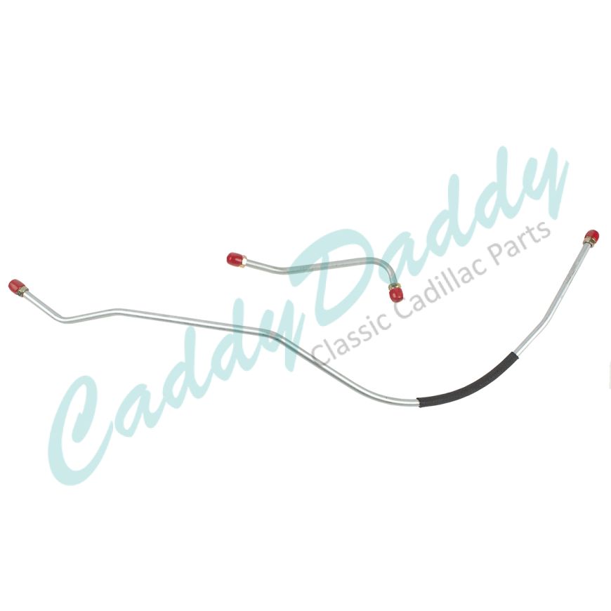 1957 Cadillac Fuel Pump to Rochester Carburetor Fuel Line Set (2 Pieces) (Stainless Steel or Original Equipment Design) REPRODUCTION Free Shipping In The USA