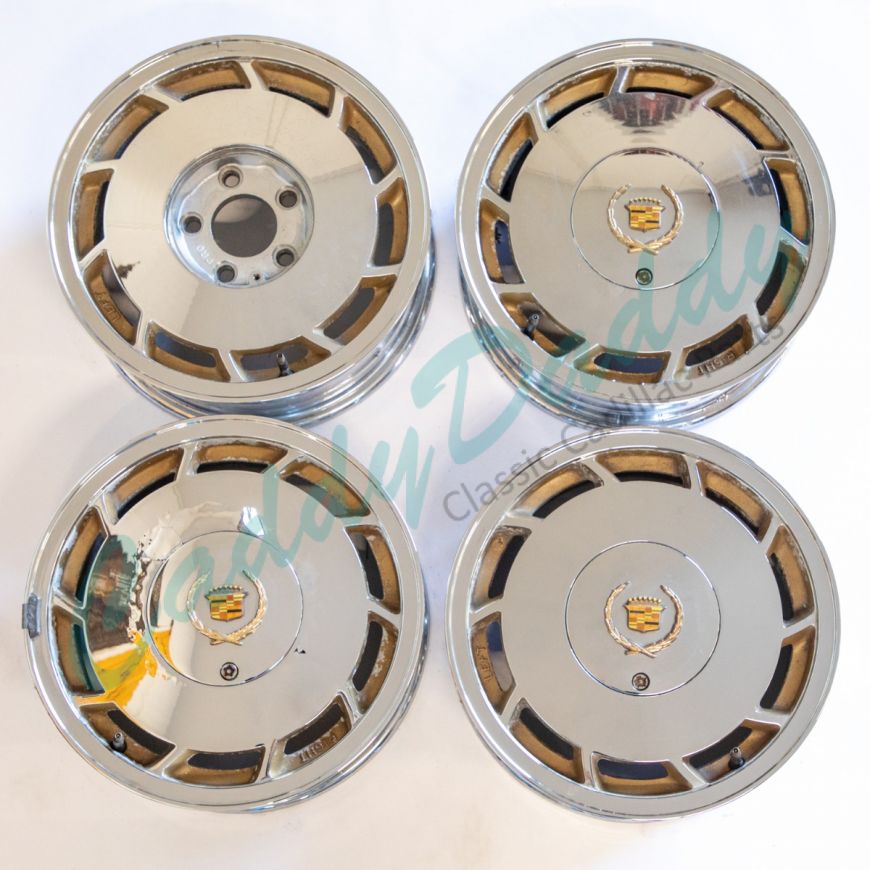 1992 Cadillac (See Details) Wheel Rim Set (4 Pieces) USED