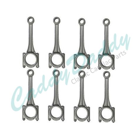 1951 1952 1953 1954 Cadillac Connecting Rod Set (8 Pieces) REPRODUCTION Free Shipping In The USA