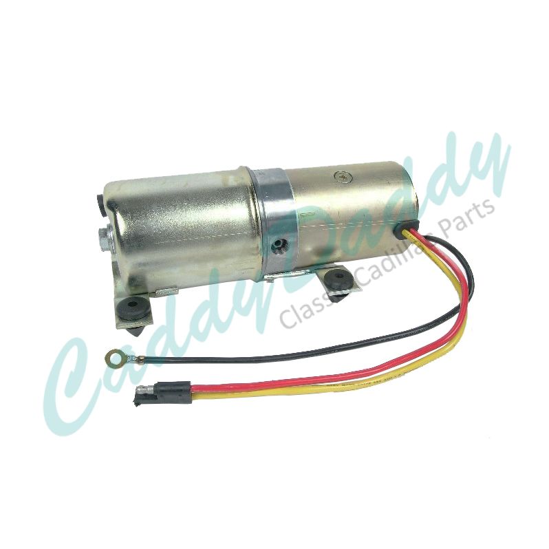 1976 1977 1978 1979 1980 1981 1982 1983 1984 1985 1986 1987 1988 1989 Cadillac Convertible Hydraulic Top Pump Motor (3 Wires) REPRODUCTION 