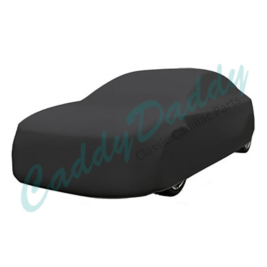 1956 1957 1958 Cadillac Sedan Deville Black Satin Indoor Car Cover REPRODUCTION Free Shipping In The USA and Canada