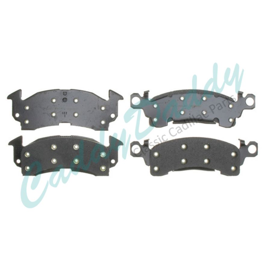 1976 Cadillac Eldorado Rear Disc Brake Pads (4 Pieces) REPRODUCTION Free Shipping In The USA