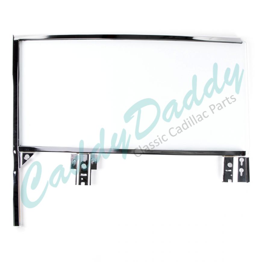 1959 1960 Cadillac 2-Door Hardtop Coupe Right Passenger Side Window With Frame Assembly REPRODUCTION Free Shipping In The USA