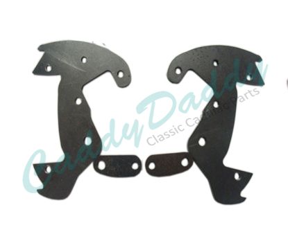 1956 Cadillac Disc Brake Conversion Front Wheel Caliper Brackets 1 Pair REPRODUCTION Free Shipping In The USA