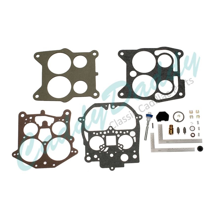 1967 1968 1969 Cadillac Rochester 4-Barrel Carburetor Rebuild Kit REPRODUCTION Free Shipping In The USA