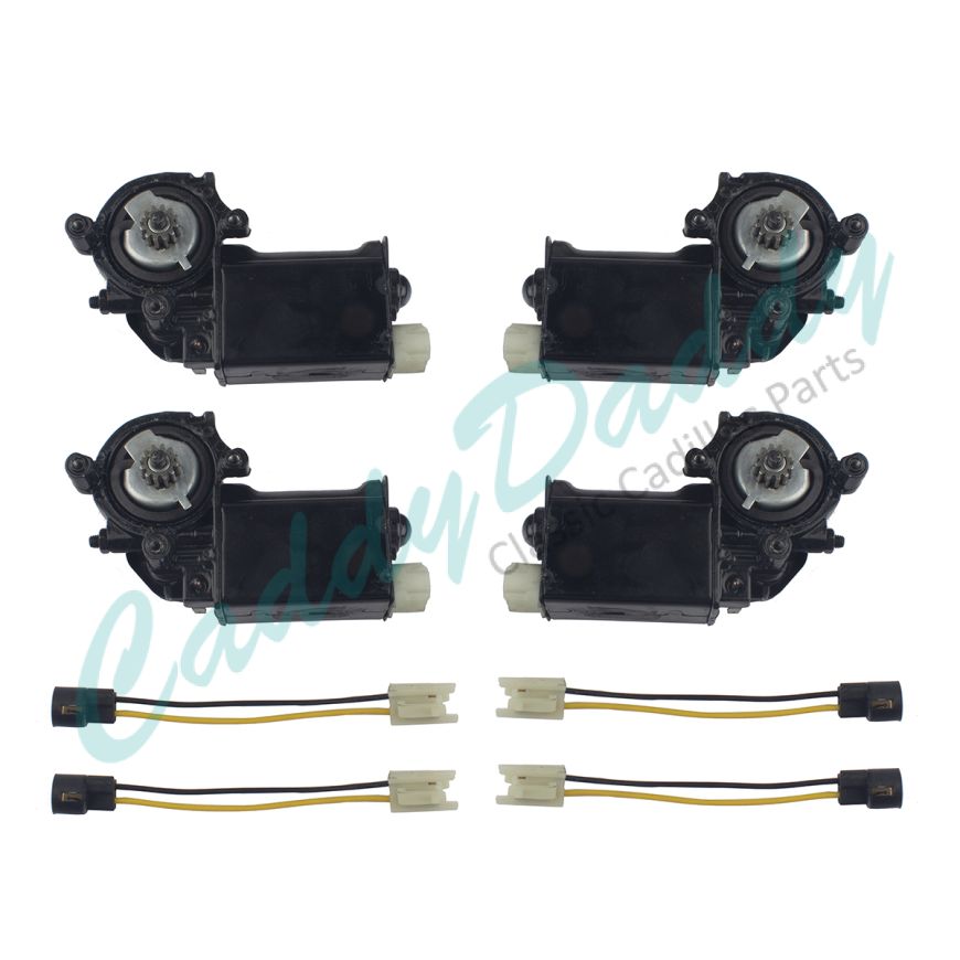 1959 1960 1961 1962 1963 1964 1965 1966 1967 1968 1969 1970 Cadillac (See Details) Power Window Motors Set (4 Pieces) REPRODUCTION Free Shipping In The USA