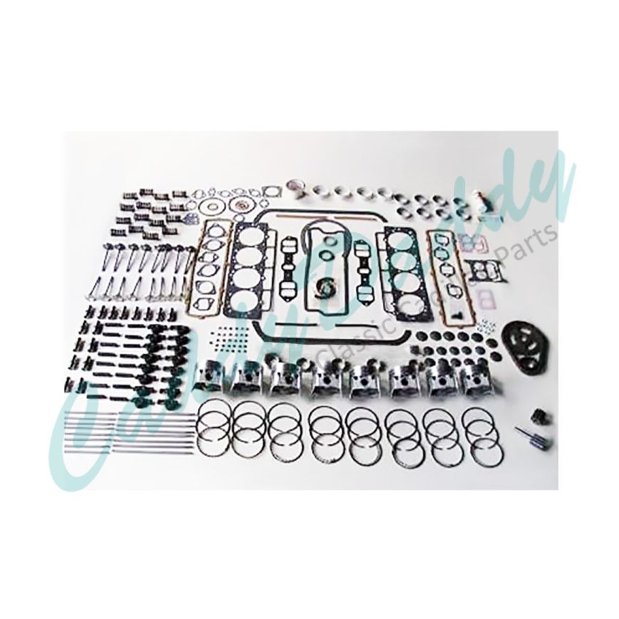 1970 1971 1972 1973 1974 1975 1976 Cadillac 500 Engine Deluxe Rebuild Kit REPRODUCTION Free Shipping In The USA
