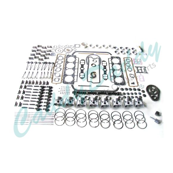 1949 (Early Models) Cadillac Engine Deluxe Rebuild Kit (With Spring Loaded Camshaft) REPRODUCTION Free Shipping In The USA
