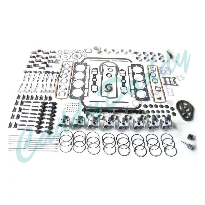 1950 1951 1952 1953 Cadillac Engine Deluxe Rebuild Kit REPRODUCTION Free Shipping In The USA