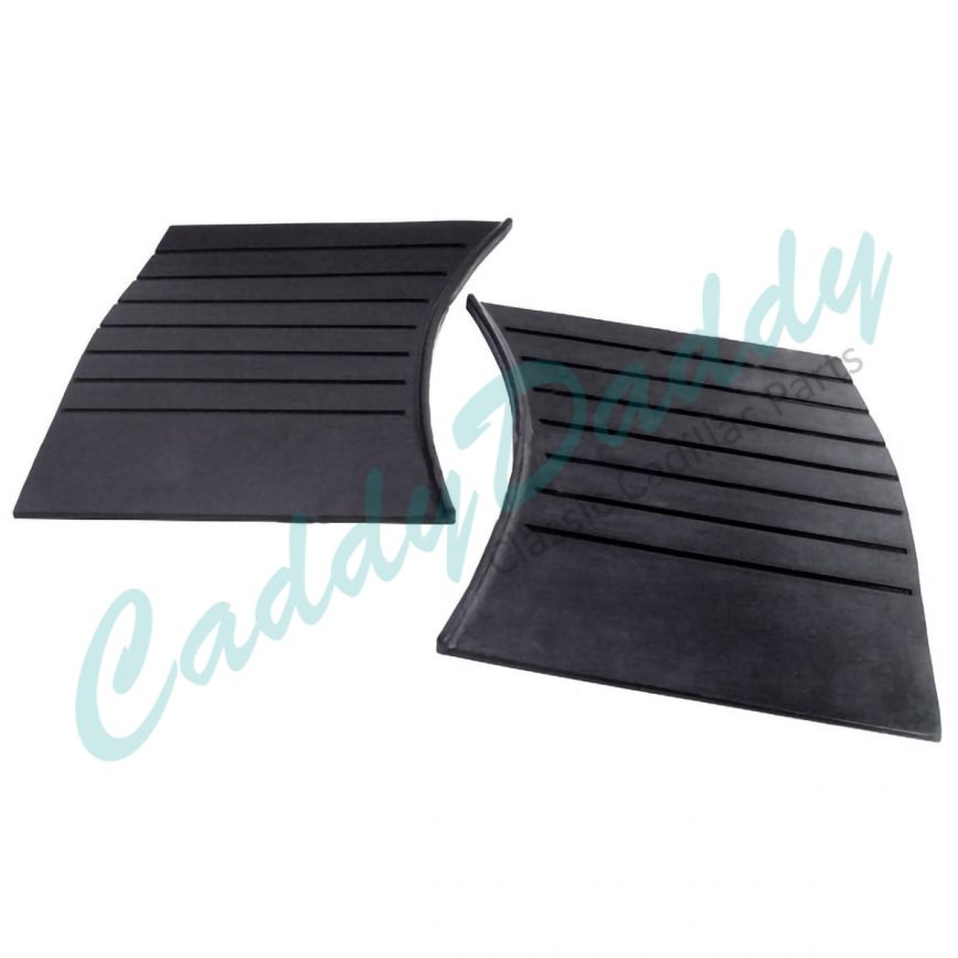 1941 Cadillac Series 61, Series 63, And Series 67 Rubber Gravel Shields 1 Pair REPRODUCTION Free Shipping In The USA