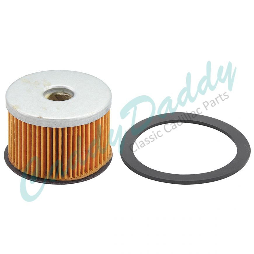 1957 1958 1959 1960 1961 1962 1963 1964 1965 1966 1967 Cadillac WITHOUT Air Conditioning (A/C) Glass Bowl Fuel Filter REPRODUCTION
