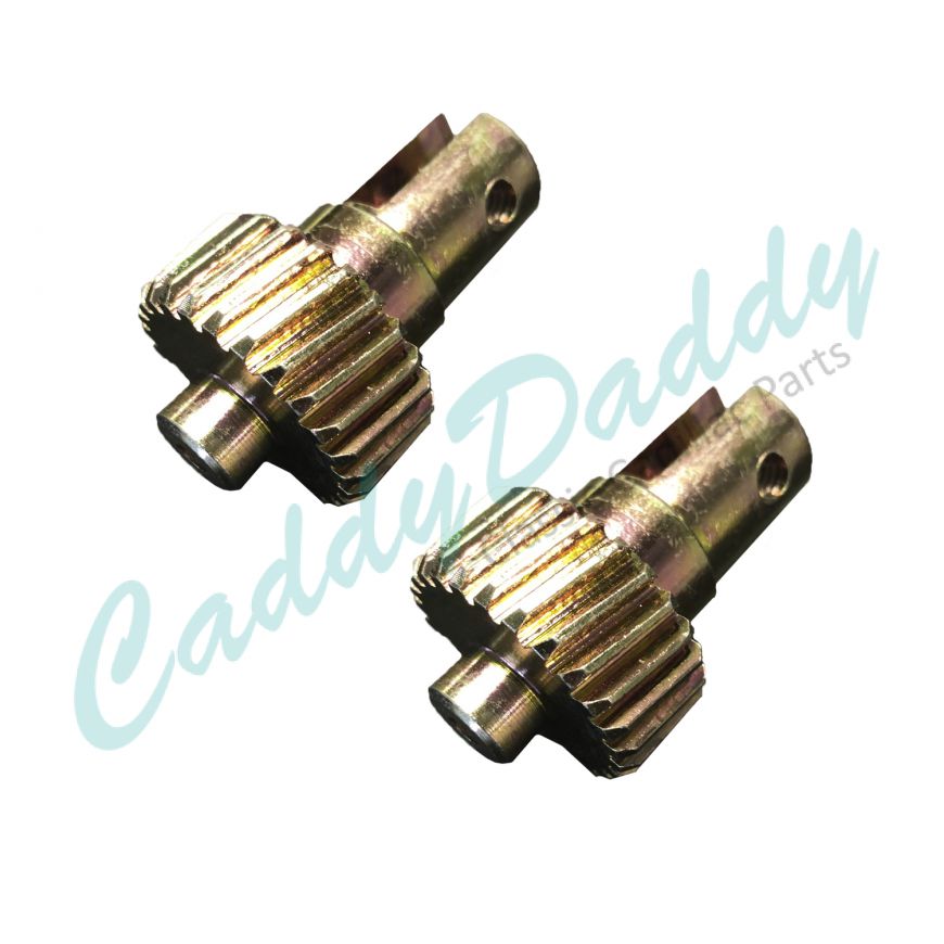 1959 1960 1961 1962 1963 1964 Cadillac Vent Window Motor Gear 1 Pair REPRODUCTION Free Shipping In The USA