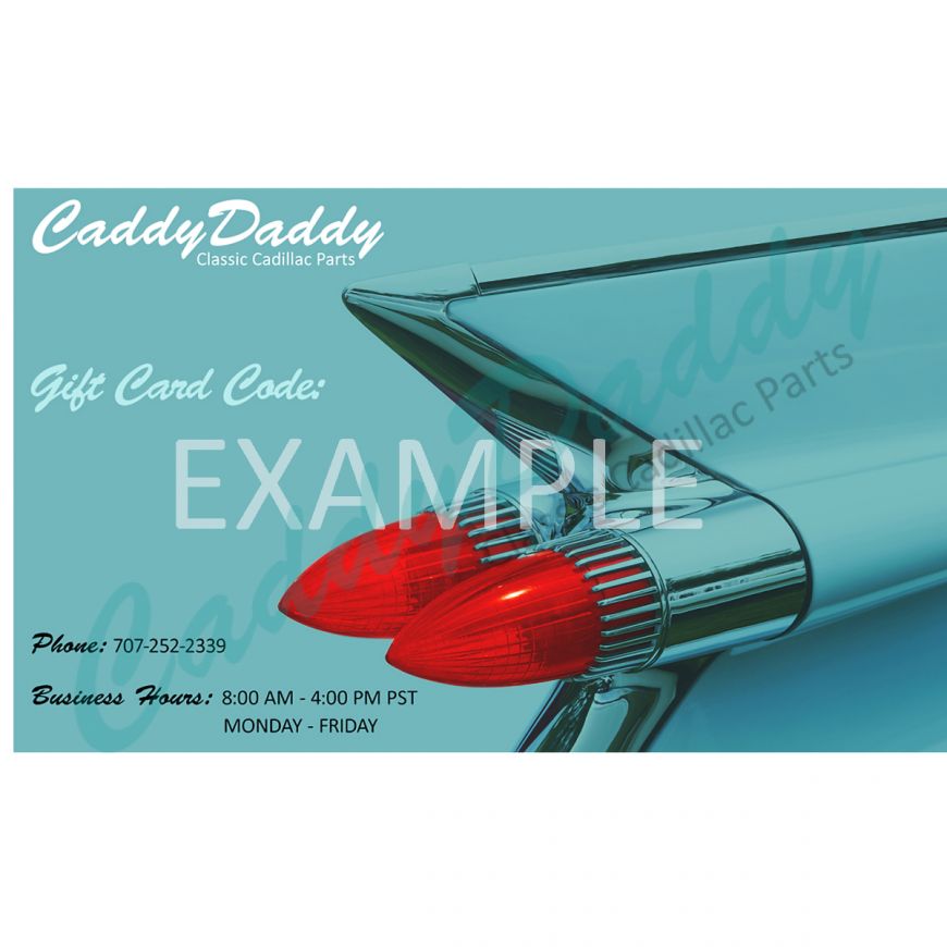 Caddy Daddy Gift Card