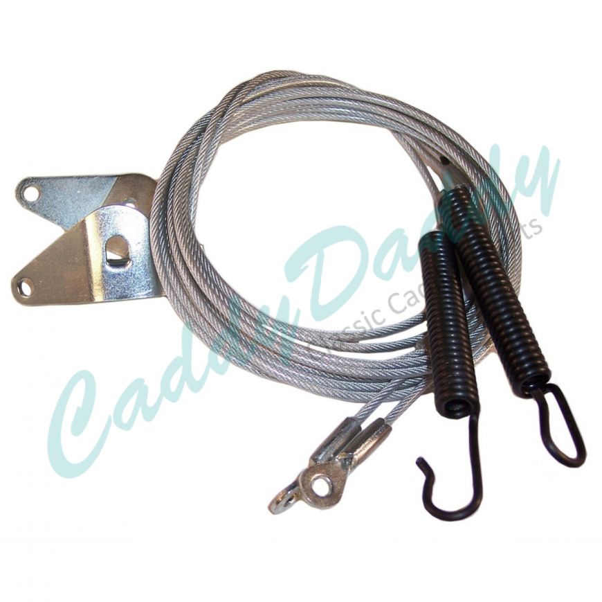 1971 Cadillac Convertible Top Side Tension Cables 1 Pair REPRODUCTION Free Shipping In The USA 