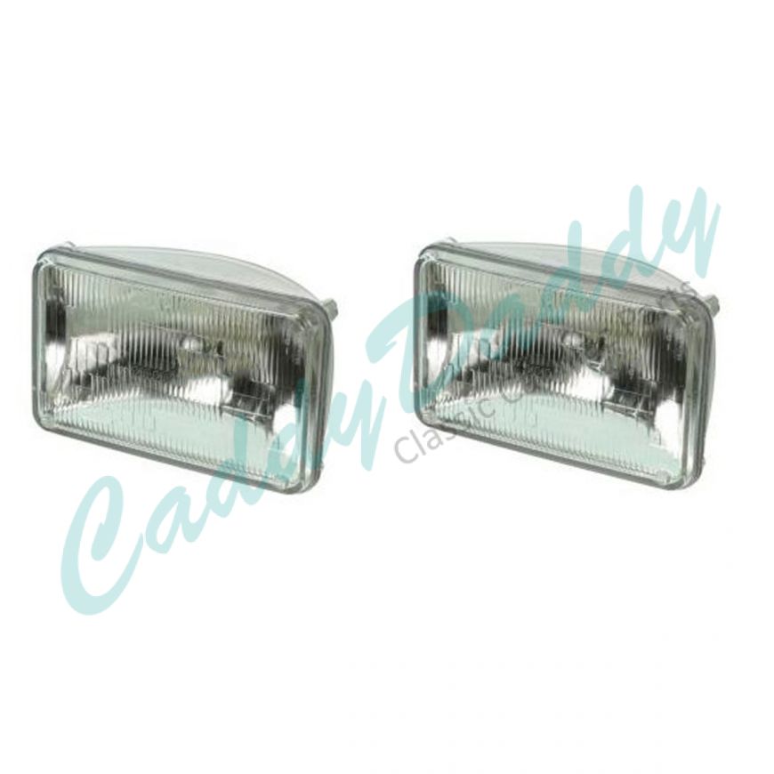 1975 1976 1977 1978 1979 1980 1981 1982 1983 1984 1985 1986 1987 1988 1989 Cadillac (See Details) Headlight Bulbs Low Beams 1 Pair REPRODUCTION Free Shipping In The USA
