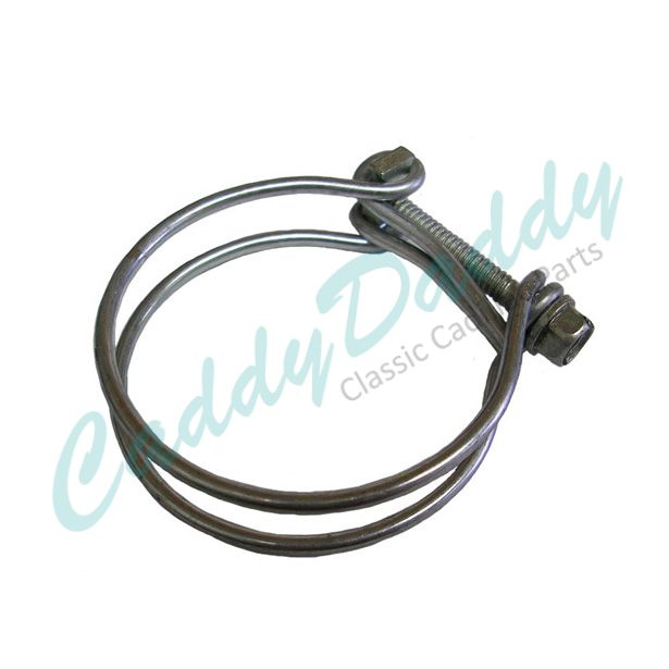 Cadillac Double Wire Hose Clamp 2 Inch Diameter REPRODUCTION
