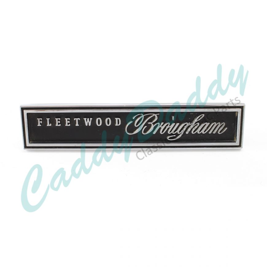 1966 Cadillac Fleetwood Brougham Dash Emblem USED Free Shipping In The USA 