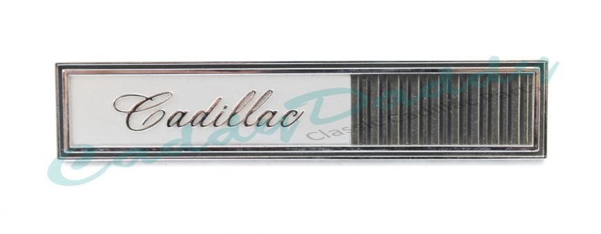 1964 1965 Cadillac (See Details) Glove Box Door Dash Emblem USED Free Shipping In The USA 