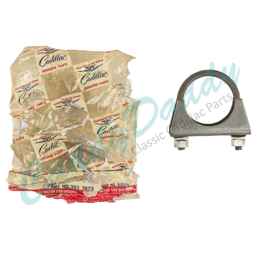 1954 1955 1956 1957 1958 1959 1960 Cadillac (See Details) Exhaust Pipe Clamp Kit NOS Free Shipping In The USA
