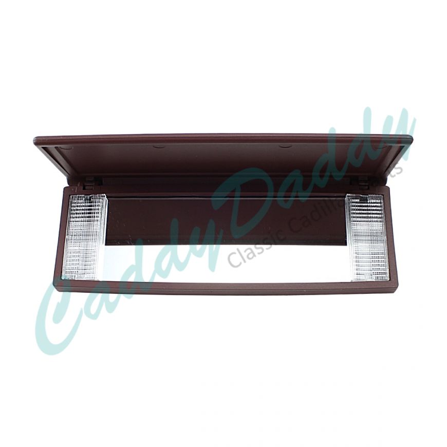 1990 (Phase 2 ONLY) 1991 1992 1993 Cadillac Allante Vanity Mirror (Maroon) REPRODUCTION Free Shipping In The USA 