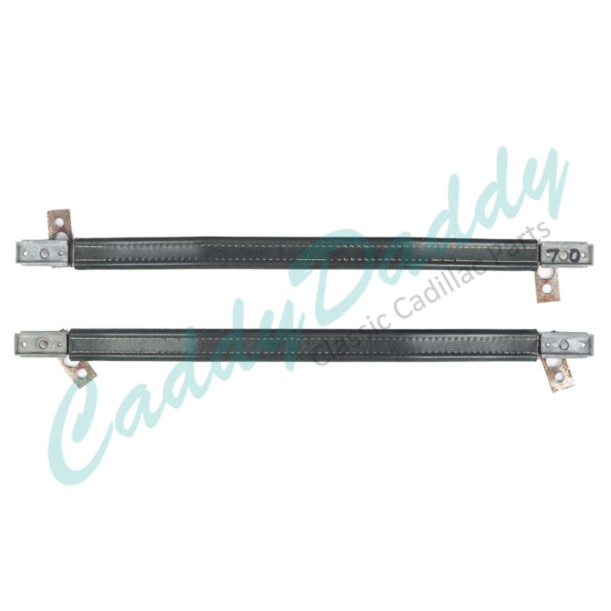 1970 Cadillac (See Details) Deville Door Pull Strap Green 1 Pair USED Free Shipping In The USA