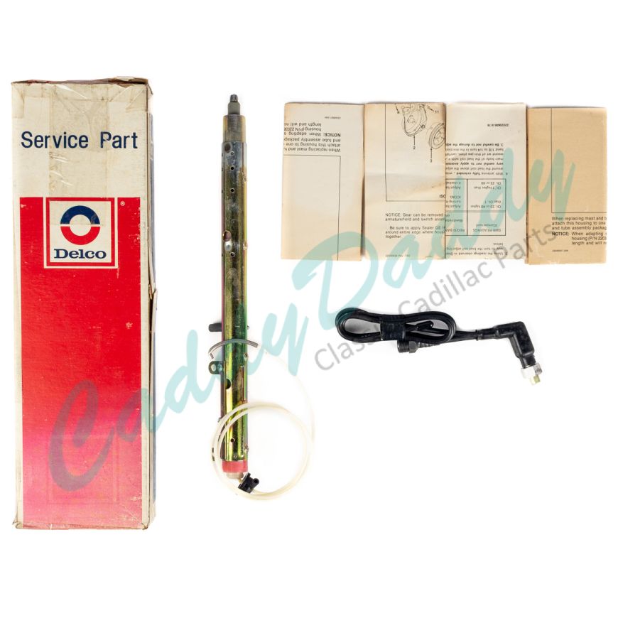 1980 1981 Cadillac (Deville And Fleetwood) Radio Power Antenna Mast With Tube NOS Free Shipping In The USA