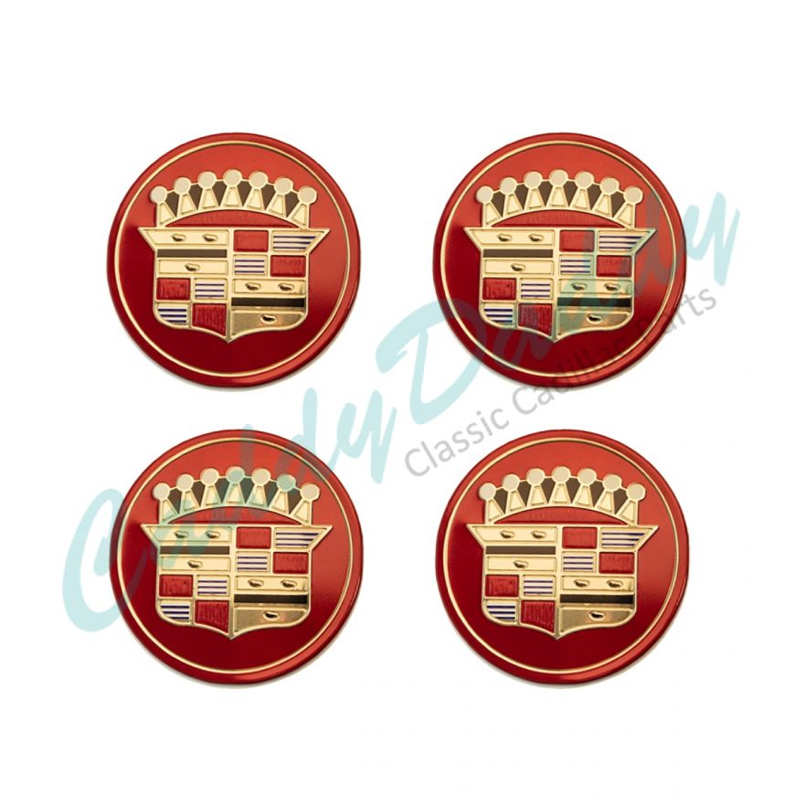 1958 Cadillac (See Details) Full Wheel Cover Hub Cap Medallion Set (4 Pieces) REPRODUCTION Free Shipping In The USA