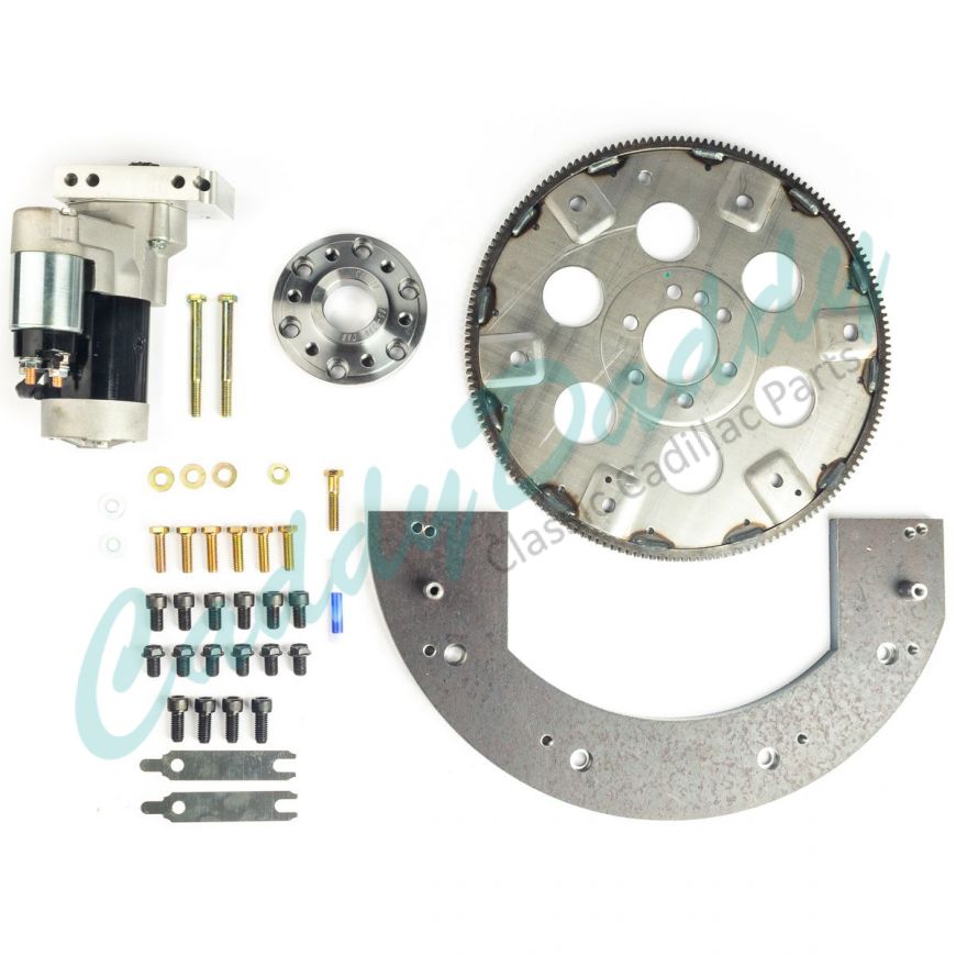 1955 1956 1957 1958 1959 1960 1961 1962 1963 Cadillac Engine to GM Transmission Conversion Adapter Kit With Starter (See Details) NEW