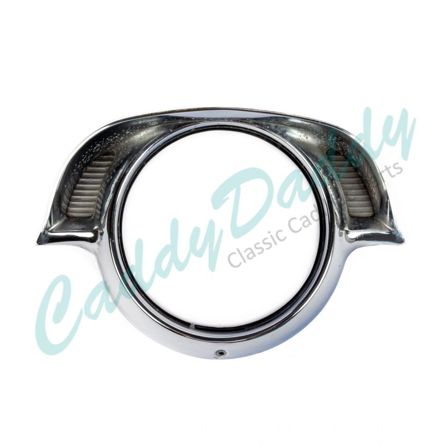 1956 Cadillac Chrome Headlight Bezel USED Free Shipping In The USA