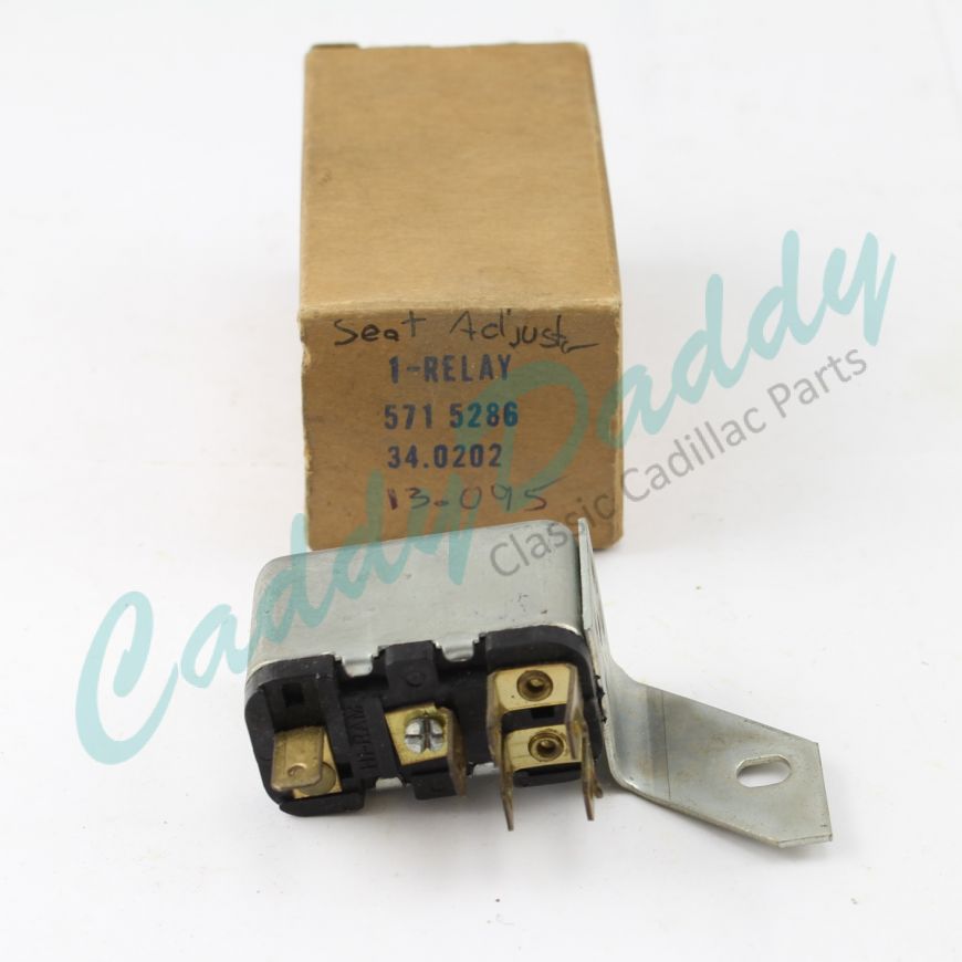 1963 1964 Cadillac Left Bucket Seat Relay NOS Free Shipping In The USA