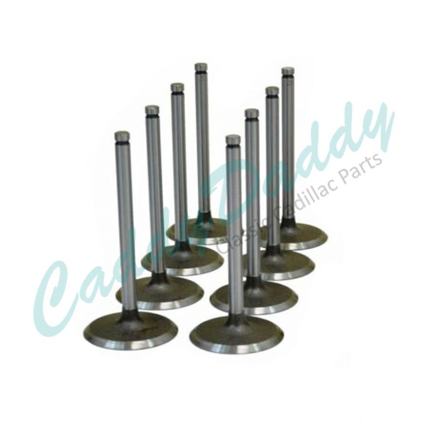 1957 Cadillac 365 Engine Intake Valve Set (8 Pieces) REPRODUCTION Free Shipping In The USA