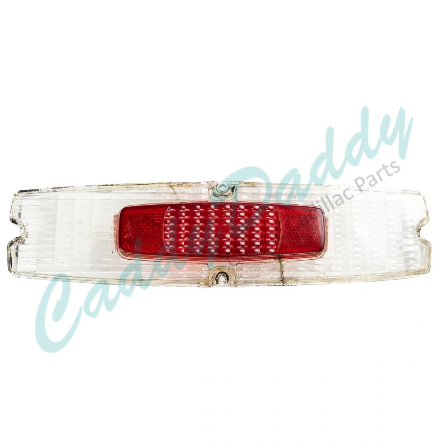 1965 Cadillac (EXCEPT Series 75 Limousine) Tail Light Lens With Reflector D-Quality USED Free Shipping In The USA