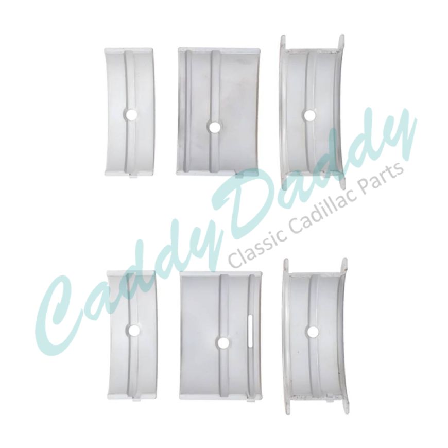 1937 1938 1939 1940 1941 1942 1946 1947 1948 Cadillac (346 Engines) Main Bearing Set (6 Pieces) REPRODUCTION Free Shipping In the USA