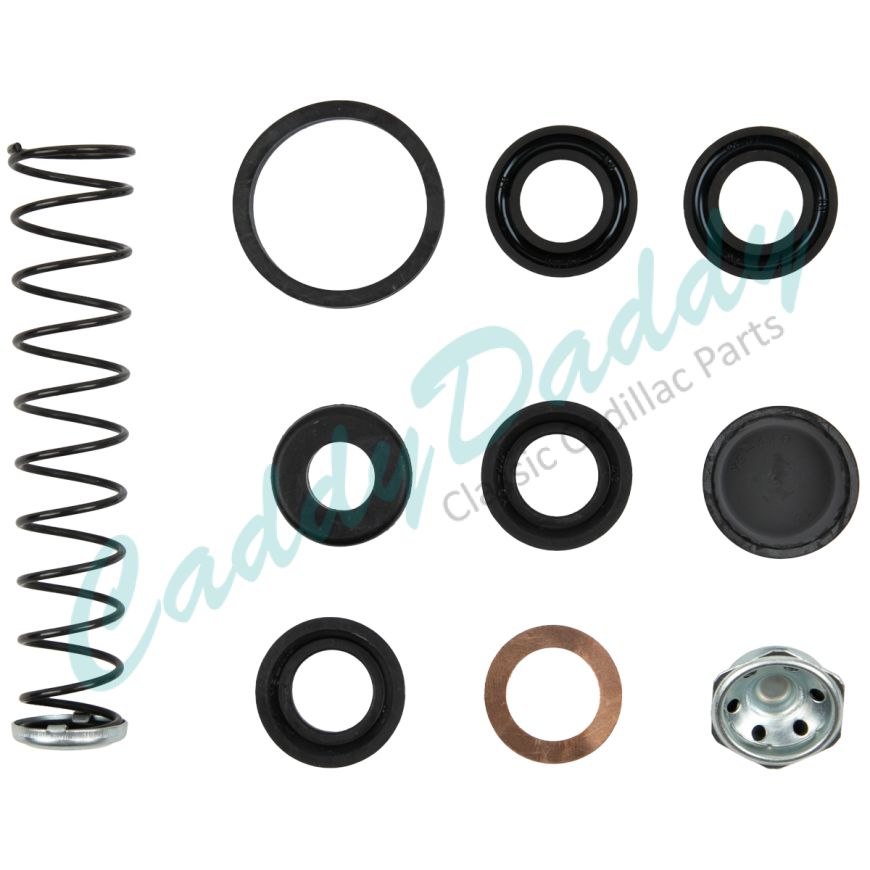 1959 1960 1961 Cadillac Delco Moraine Master Cylinder Rebuild Kit (10 Pieces) REPRODUCTION Free Shipping In The USA 