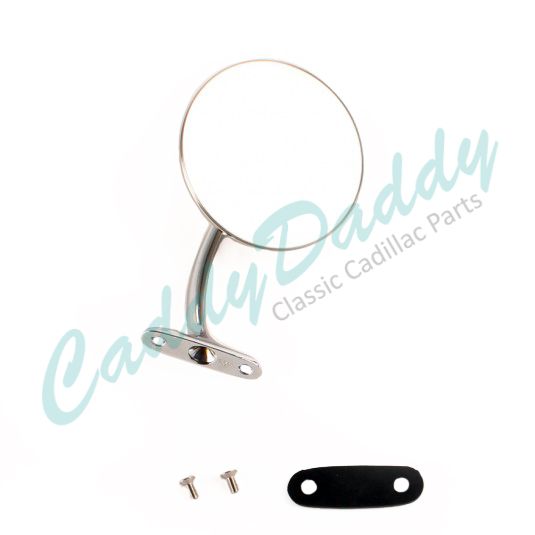 1937 1938 1939 1940 1941 1942 1946 1947 1948 1949 Cadillac Exterior Left Driver Side Rearview Mirror REPRODUCTION Free Shipping In The USA