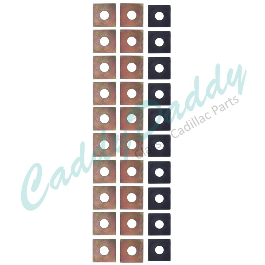 1959 1960 Cadillac Convertible Body Mount Set (30 Pieces) REPRODUCTION Free Shipping In The USA