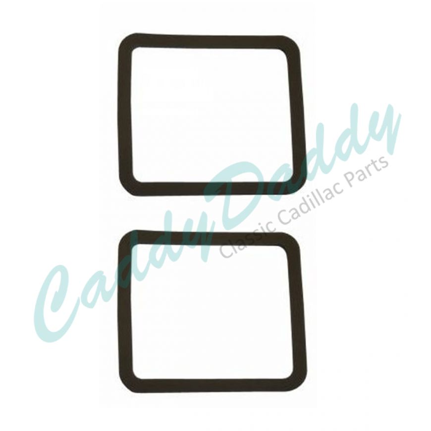 1969 1970 Cadillac (EXCEPT Eldorado) Signal, Directional And Parking Lamp Lens Gaskets 1 Pair REPRODUCTION 