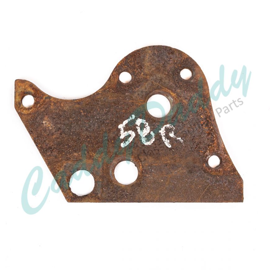 1957 1958 Cadillac (See Details) Rear Bumper End Plate Bracket USED Free Shipping In The USA
