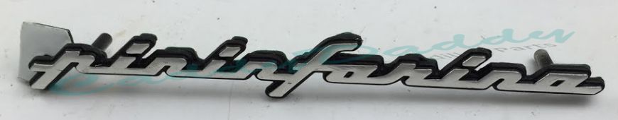 1987 1988 1989 1990 1991 1992 1993 Cadillac Allante Front Fender Pininfarina  Emblem Script NOS Free Shipping In The USA