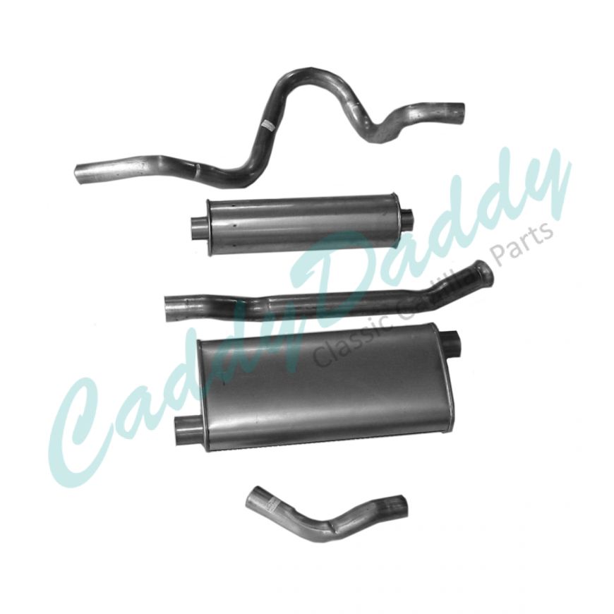 1979 1980 1981 1982 1983 1984 1985 Cadillac Eldorado Diesel Stainless Steel Catback Single Exhaust System REPRODUCTION