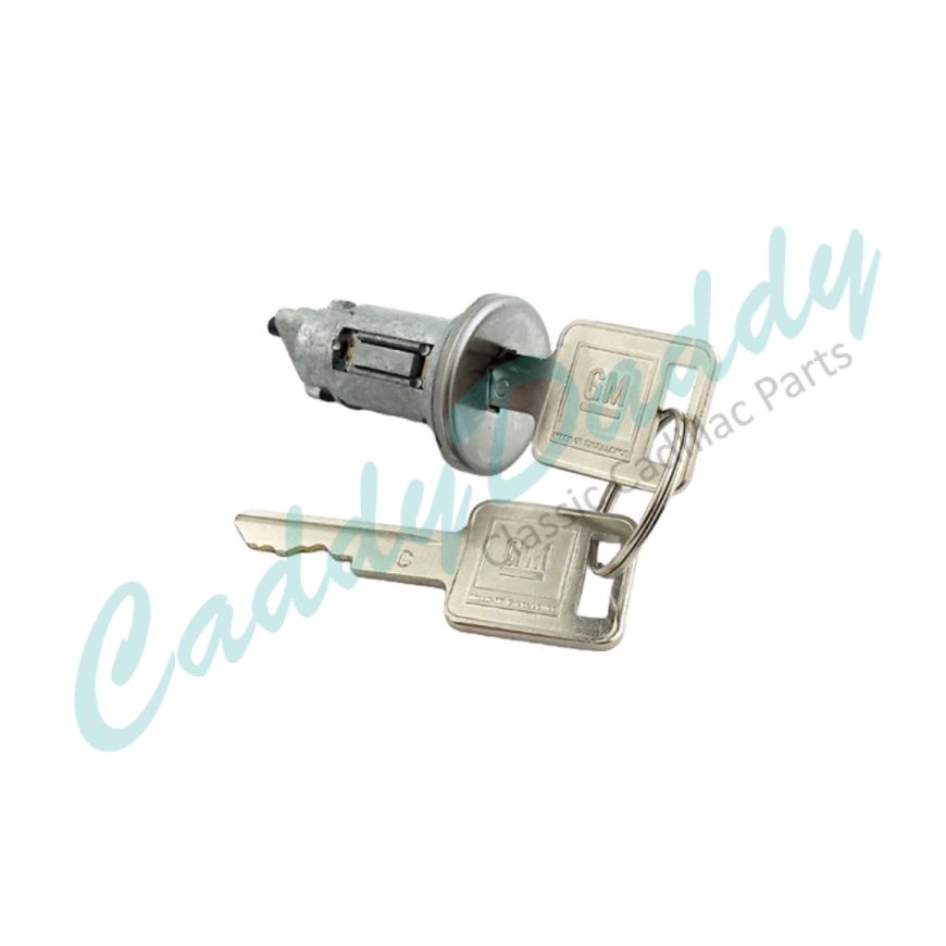 
1968 Cadillac Ignition Lock Cylinder WITH Two Late Style 'C' Keys REPRODUCTION Free Shipping In The USA

