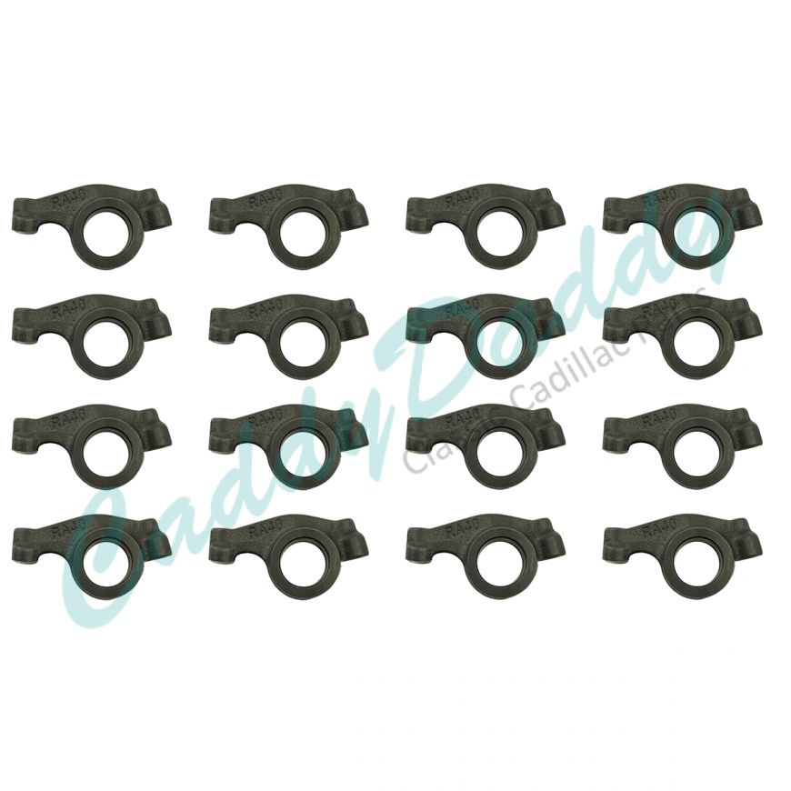 1955 1956 1957 1958 1959 1960 1961 1962 1963 1964 1965 1966 1967 Cadillac (331, 365, 390 And 429 Engines) Rocker Arms (16 Pieces) REPRODUCTION Free Shipping In The USA