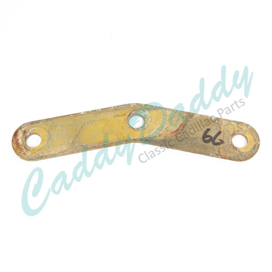 1966 Cadillac (EXCEPT Commercial Chassis) Rear Bumper Ends Lower Reinforcement Plate USED Free Shipping In The USA