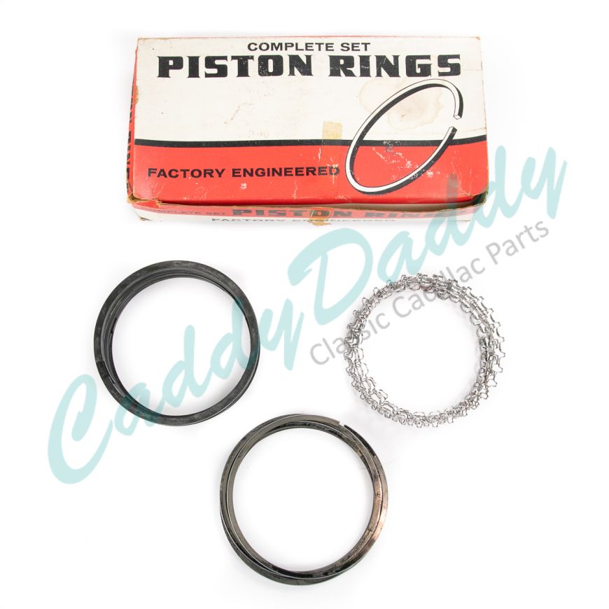 1975 1976 1977 1978 1979 Cadillac 350 Engine Piston Ring .030 Set NORS Free Shipping In The USA