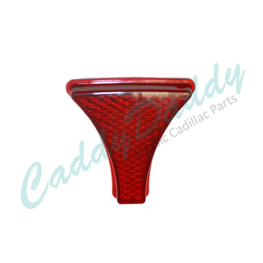 1958 Cadillac (EXCEPT 2-Door Eldorado Models) Tail Light Reflector Lens REPRODUCTION Free Shipping In The USA