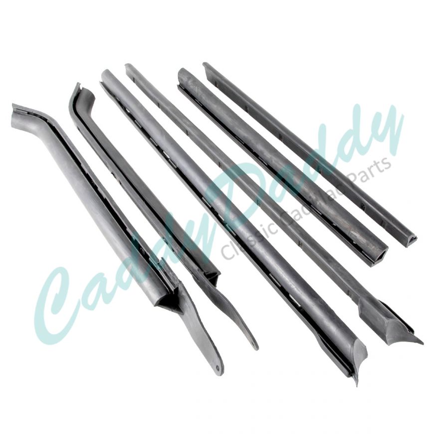 1966 1967 1968 1969 1970 Cadillac 2-Door Convertible Roof Rail Set (6 Pieces) REPRODUCTION Free Shipping In The USA