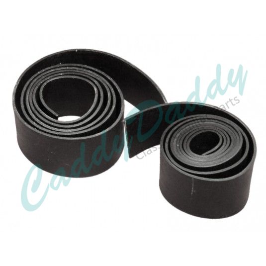 Cadillac Flat Rubber Window Channel Lining Material (See Details for Length Options) REPRODUCTION Free Shipping In The USA