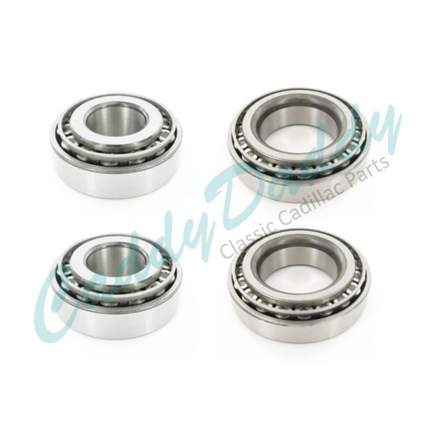 1960 1961 1962 1963 1964 1965 1966 1967 1968 1969 1970 1971 1972 1973 1974 1975 Cadillac (See Details) Inner and Outer Front Wheel Bearings Set (4 Pieces) REPRODUCTION Free Shipping In The USA